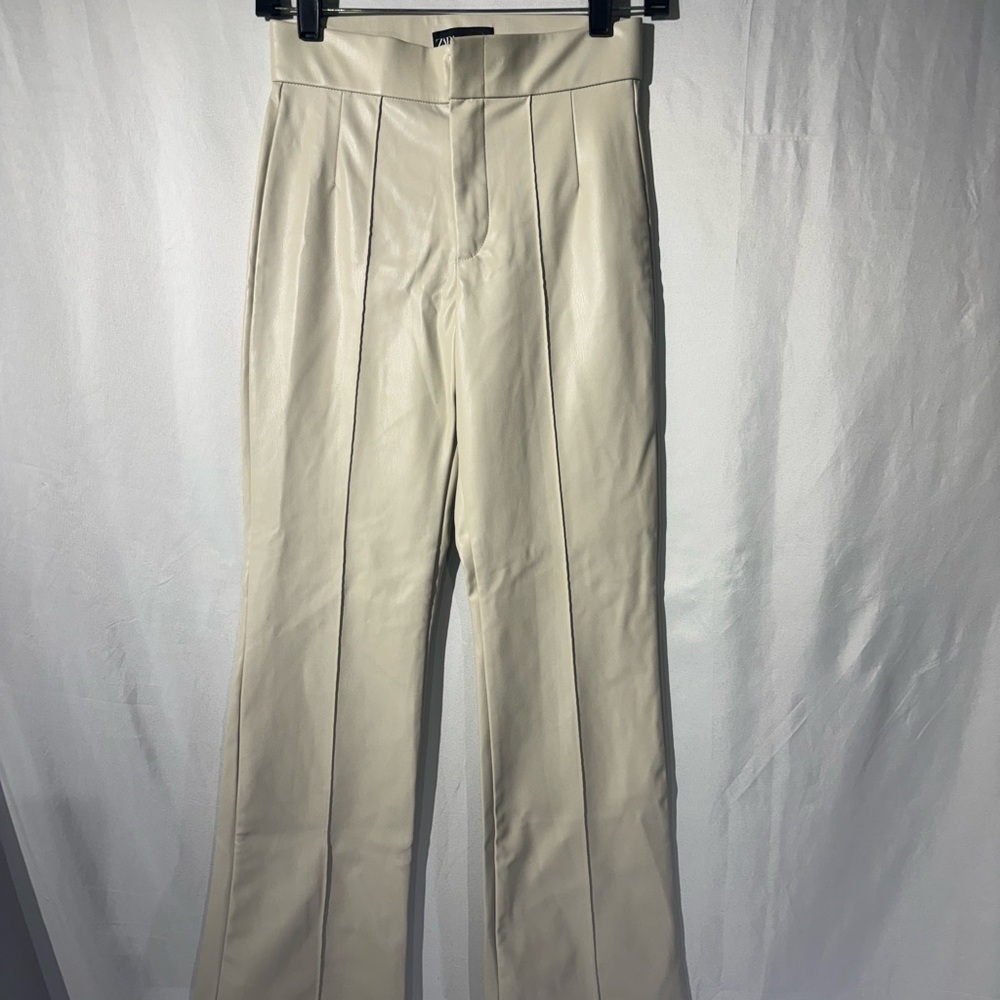 Zara Cream Flare Women's Pants